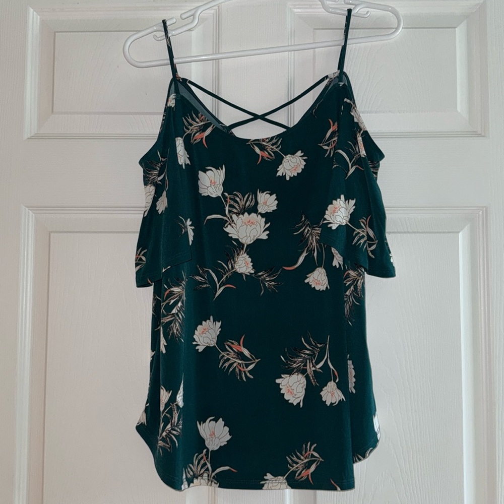 NWT float floral shirt